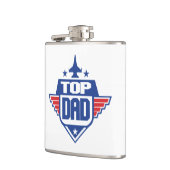 最高のパパ 飛行機 フラスク (左)