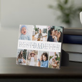 最高のパパ | 7フォトファーザーのデイコラージュ フォトプラーク