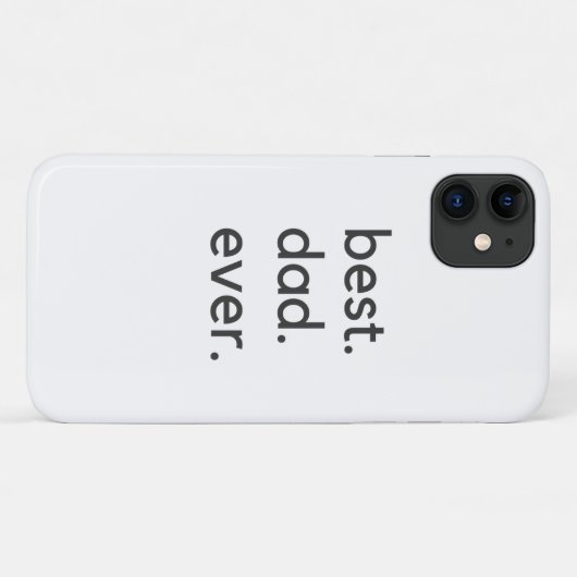 最高のパパ Case-Mate iPhoneケース (裏面(横))