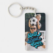 最高のパパ | Faters Dayの写真 キーホルダー (正面)