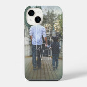 最高のパパ iPhoneケース (裏面)