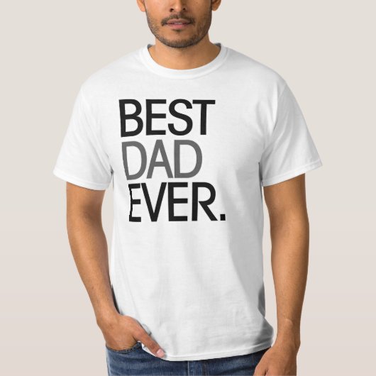 最高のパパ Tシャツ (正面)