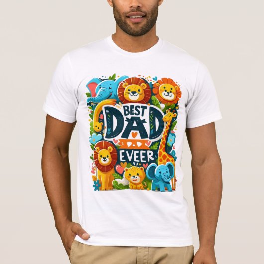 最高のパパ Tシャツ (正面)
