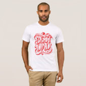 最高のパパ Tシャツ (正面フル)