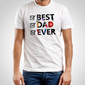 最高のパパ Tシャツ