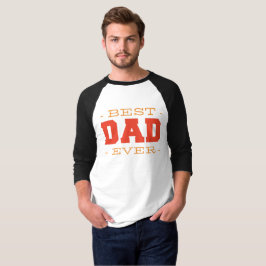 最高のパパ Tシャツ