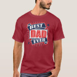 最高のパパ Tシャツ<br><div class="desc">父の日にぴったりの贈り物。彼がパパであることを最高の彼に知らせなさい私たちの1つの種類の最高のパパTシャツは常に。</div>