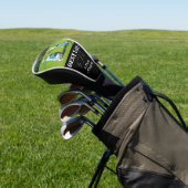 最高のパパbyパー父の日ギフトパーソナライズされた ゴルフヘッドカバー (インサイチュ)