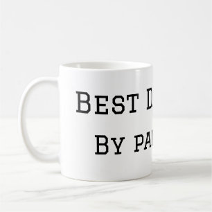 最高のパパby par dog pet photoモダンシンプルphoto コーヒーマグカップ