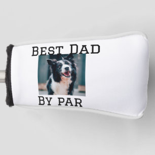 最高のパパby par dog pet photoモダンシンプルphoto ゴルフヘッドカバー