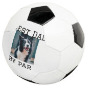 最高のパパby par dog pet photoモダンシンプルphoto サッカーボール (3/4)