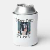 最高のパパby par dog pet photoモダンシンプルphoto 缶クーラー (缶正面)