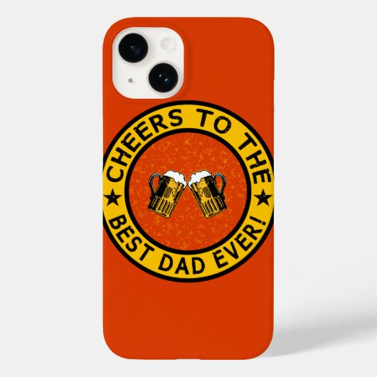 最高のパパEVERカスタム iPhoneケース Case-Mate iPhoneケース (裏面)
