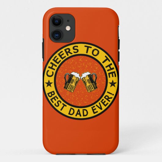 最高のパパEVERカスタム iPhoneケース Case-Mate iPhoneケース (裏面)