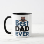 最高のパパEverカスタム Photo Mug, Father's Day Gift マグカップ (左)