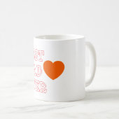 最高のパパEVERコーヒーマグ コーヒーマグカップ (正面右)