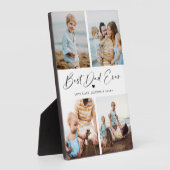 最高のパパEverハートスクリプト4 Photo Collage フォトプラーク (側面)