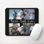最高のパパEverパーソナライズされた、Photo Mouse pad マウスパッド (マウス)