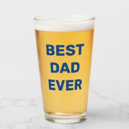 最高のパパEverビールピントグラス タンブラーグラス