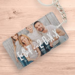 最高のパパEverモダン Athletic Photo Father's Day キーホルダー<br><div class="desc">このシンプルデザインとモダンタイポグラフィは、サンセリフとスクリプトで構成されよくはしゃぐている。</div>
