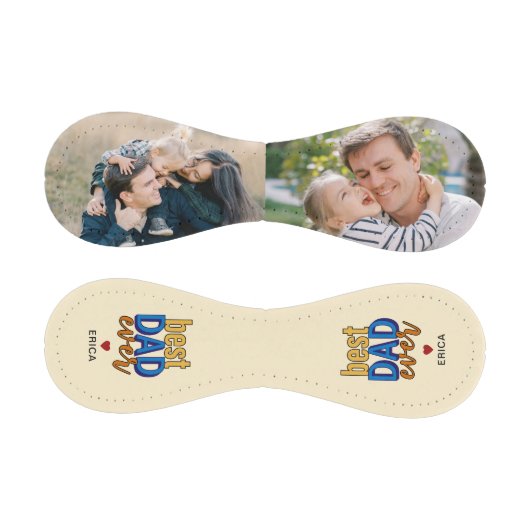 最高のパパEverヴィンテージ心感カスタム写真 野球ボール (パネル)