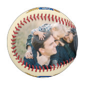 最高のパパEverヴィンテージ心感カスタム写真 野球ボール (正面左)
