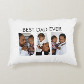 最高のパパEver写真 アクセントクッション (正面)
