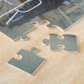 最高のパパEver写真 ジグソーパズル (側面)