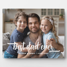 最高のパパEver写真 フォトプラーク