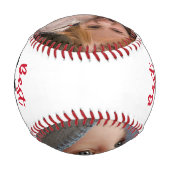 最高のパパEver写真 野球ボール (裏面)