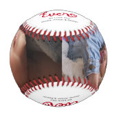 最高のパパEver写真 野球ボール (正面)