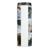 最高のパパEver書道写真コラージュ タンブラー (裏面)