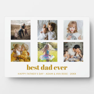 最高のパパEver、カスタムFather's Day写真 フォトプラーク