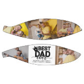 最高のパパEver & シンプルFamily Photos Father's Day バスケットボール (パネル)