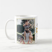 最高のパパEver、フルフォトパーソナライズされた コーヒーマグカップ (左)