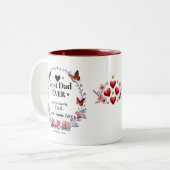 最高のパパEver – 永遠に感謝 ツートーンマグカップ (正面左)