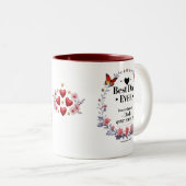 最高のパパEver – 永遠に感謝 ツートーンマグカップ (正面右)