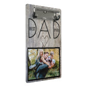 最高のパパEver、私たちのすごいパパ父の日の写真 ミニクリップボード (アングル)