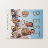 最高のパパEver，組版型カスタムフルフォトレイアウト ジグソーパズル (横)