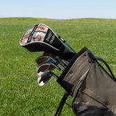 最高のパパEver 4 Photo CollageおもしろいDaddys Cades ゴルフヘッドカバー (インサイチュ)