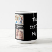 最高のパパEver 4 Photo CollageおもしろいKeepsake コーヒーマグカップ (中央)