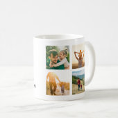 最高のパパEver 4 Photo Collage コーヒーマグカップ (正面右)