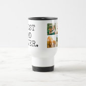 最高のパパEver 4 Photo Collage トラベルマグ (中央)