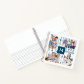最高のパパEver 4 Photo Collage モノグラムの ノートブック (内部)