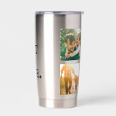 最高のパパEver 4 Photo Collage 保温保冷タンブラー (左面)