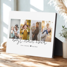 最高のパパEver 4 Photosコラージュカスタム