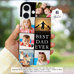 最高のパパEVER 6 Photo Collage iPhone 16ケース<br><div class="desc">色の最高の選択で6つの写真を含む簡単ーとアップロードの写真コラージュテンプレートを搭載したパパEVER写真の携帯電話ケースを作成する(黒い背景に白い文字が表示される)。編集(EDIT)で別のフォントスタイルとすべてのカラーを選択する。電話のオプション：サンプルはApple iPhone 16で「Kolly There」ケースと共に表示され、他の電話モデルやケーススタイルは注文ページで利用可能である。アシスタンス：救済デザインの変更やカスタマイズ、色の変更、サイズ変更、他の製品へのデザインの転送など連絡、Zazzle Chat MESSAGEタブでデザイザのBEFORE ORDERINGまたは電子メールmakeitaboutyoustore@gmail.comを使用して行う。</div>
