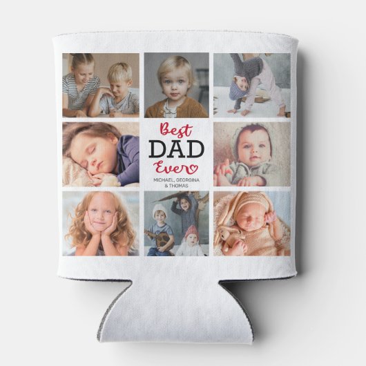 最高のパパEver 8写真 缶クーラー (裏面)