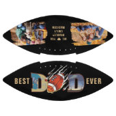 最高のパパEVER American Footballパパカスタム写真 アメリカンフットボール (パネル)