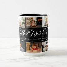 最高のパパEver Black Photo Collage